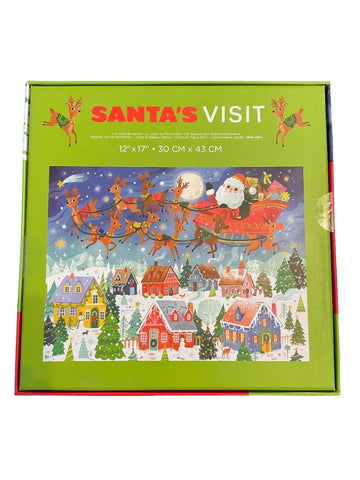 100Pc Boxed Puzzle/Santa'S Visit