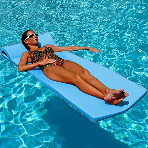 Pool Mate X-Large Foam Pool Float, Marina Blue