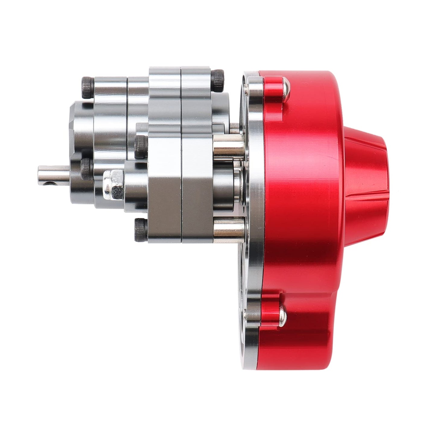 Rchobbytop RC Transmission Case Full Metal Assembled Center Gearbox with Steel Gear for Axial SCX10 / SCX10 II 90047 1/10 RC Roc