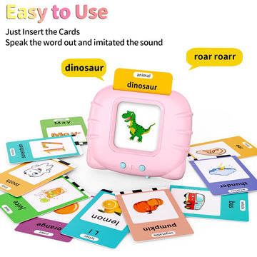Eaever Educational Learning Toys - 520 Sight Words Talking Flash Cards, Autism Sensory Toys, Pocket Speech For Toddlers, Toddler
