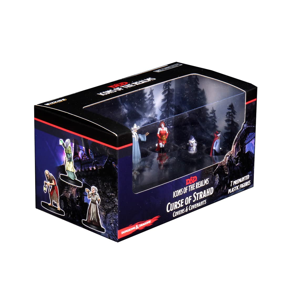 WizKids D&D Icons of The Realms: Curse of Strahd - Covens & Covenants enhanced Box Set