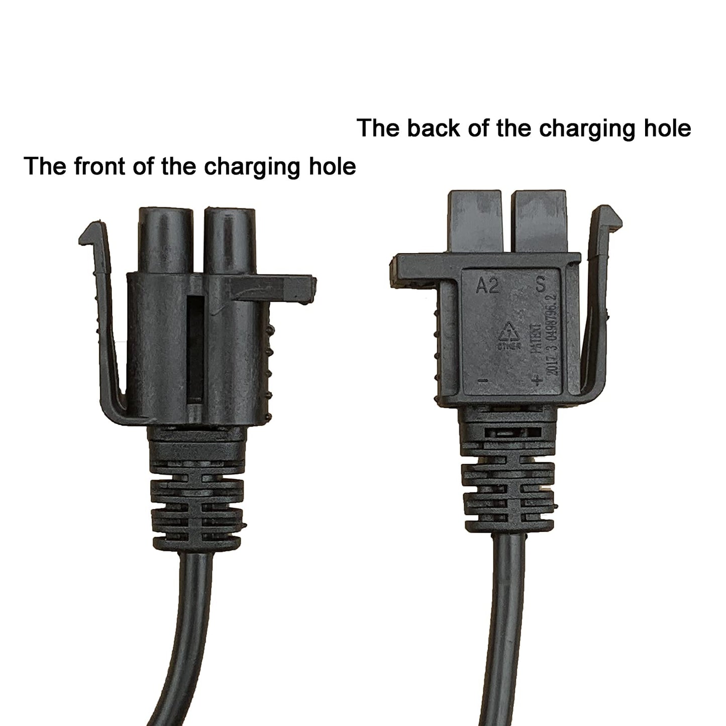 24V B-Type Plug Charger, For 24-Volt Gravedigger Monster Truck & Yamaha Grizzly Riding Children Ride On Toy Car Grave Digger