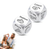 6th Anniversary Dice Gift 6 Year Anniversary Dice Gift for Women Men 6th Anniversary Iron Gift for Wife Husband 6th Anniversary