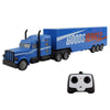 Vokodo RC Semi Truck and Trailer 18 Inch 2.4Ghz Fast Speed 1:16 Scale Rechargeable Battery Remote Control Tractor Tanker Hauler