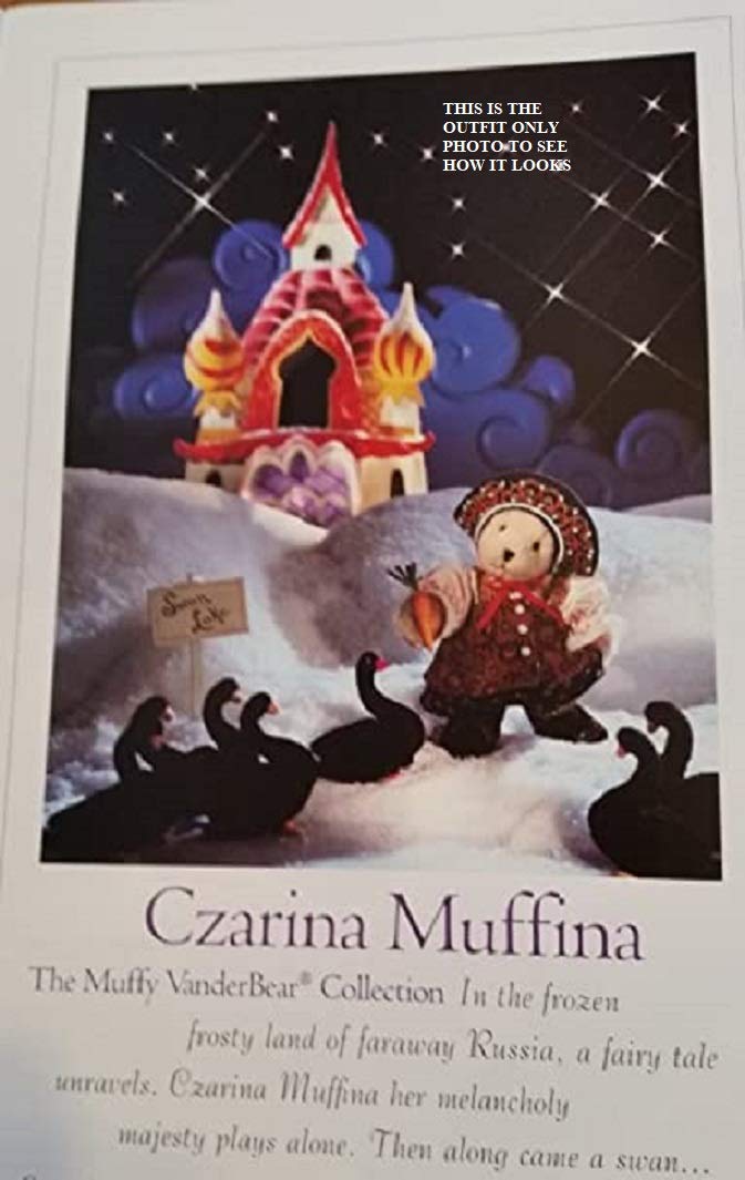 Muffy Vanderbear Collection ''Czarina Muffina'' Outfit Only #5141