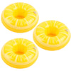 Inflatable Drink Holder 3 Pack Lemon Drink Pool Floats Cup Holders For Summer Pool Party, Variety Shape To Choose