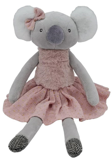 Mikee Fluffie Koala Stuffed Animals For Girls,15.7'' Girl Koala Plushies With Skirt,Cute Stuffed Animal For Girls As