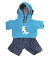 Dinosaur Hoodie W/Jeans Teddy Bear Clothes Outfit Fits Most 14' - 18' Build-A-Bear And Make Your Own Stuffed Animals