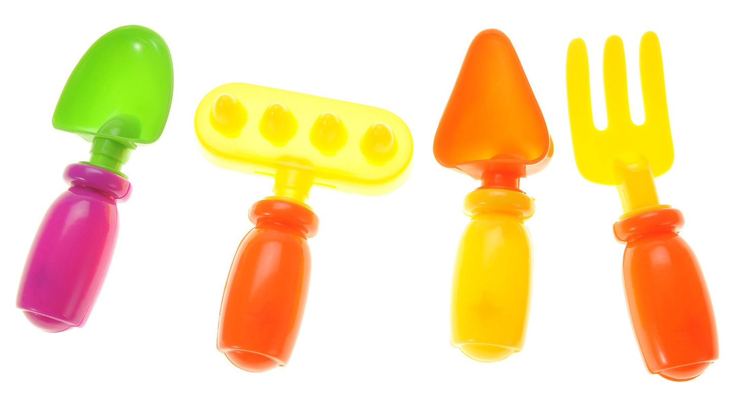 Powertrc Toddler Gardening Set, Gardening Tools Toy - 9 Pieces Pretend Gardening Toys, Toddler Learning Toys, Summer Toys For Boys Girls Ages 3+