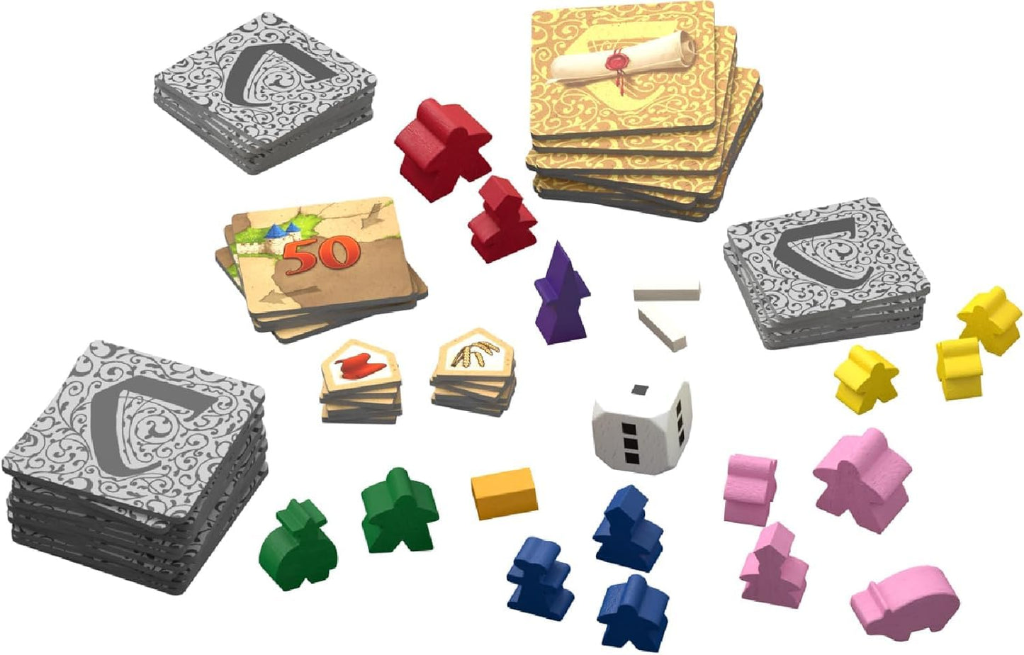 Carcassonne Big Box (2022 Edition) - Complete Game & 11 Expansions by Z-Man Games, Multicolor, Ages 7+, 2-6 Players, Strategy Fun!