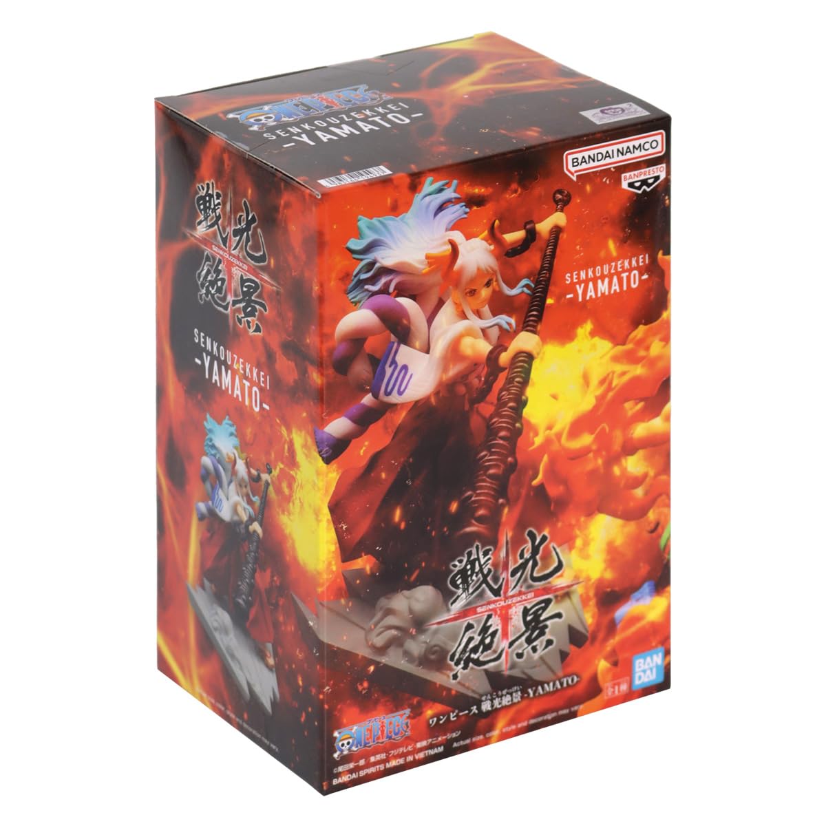 Banpresto One Piece Yamato Figure - Medium Size, Plastic Material, Model BP19493