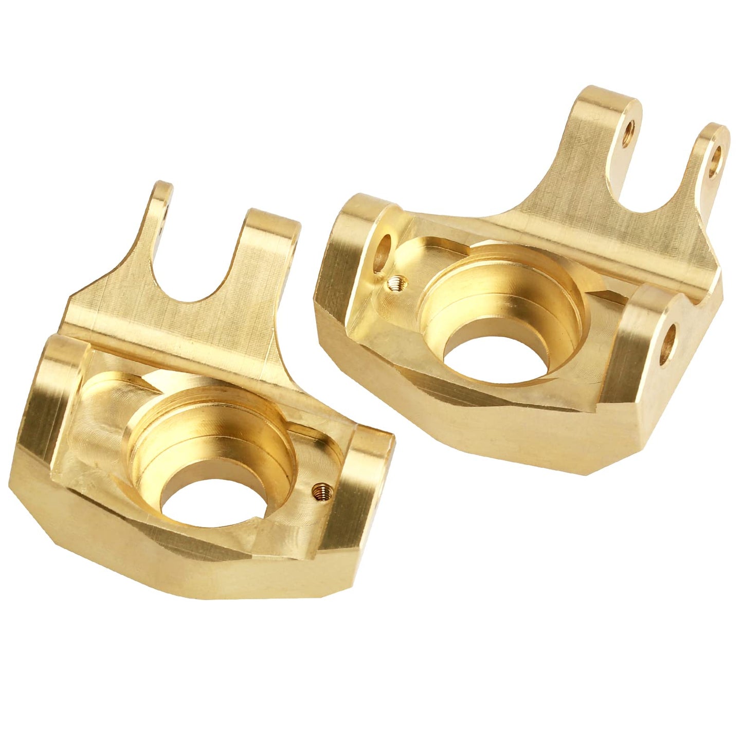 Heavy Duty Brass Front Steering Knuckles Carrier Weights for 1:10 Axial SCX10 II 90046 RC Crawler Car Upgrades