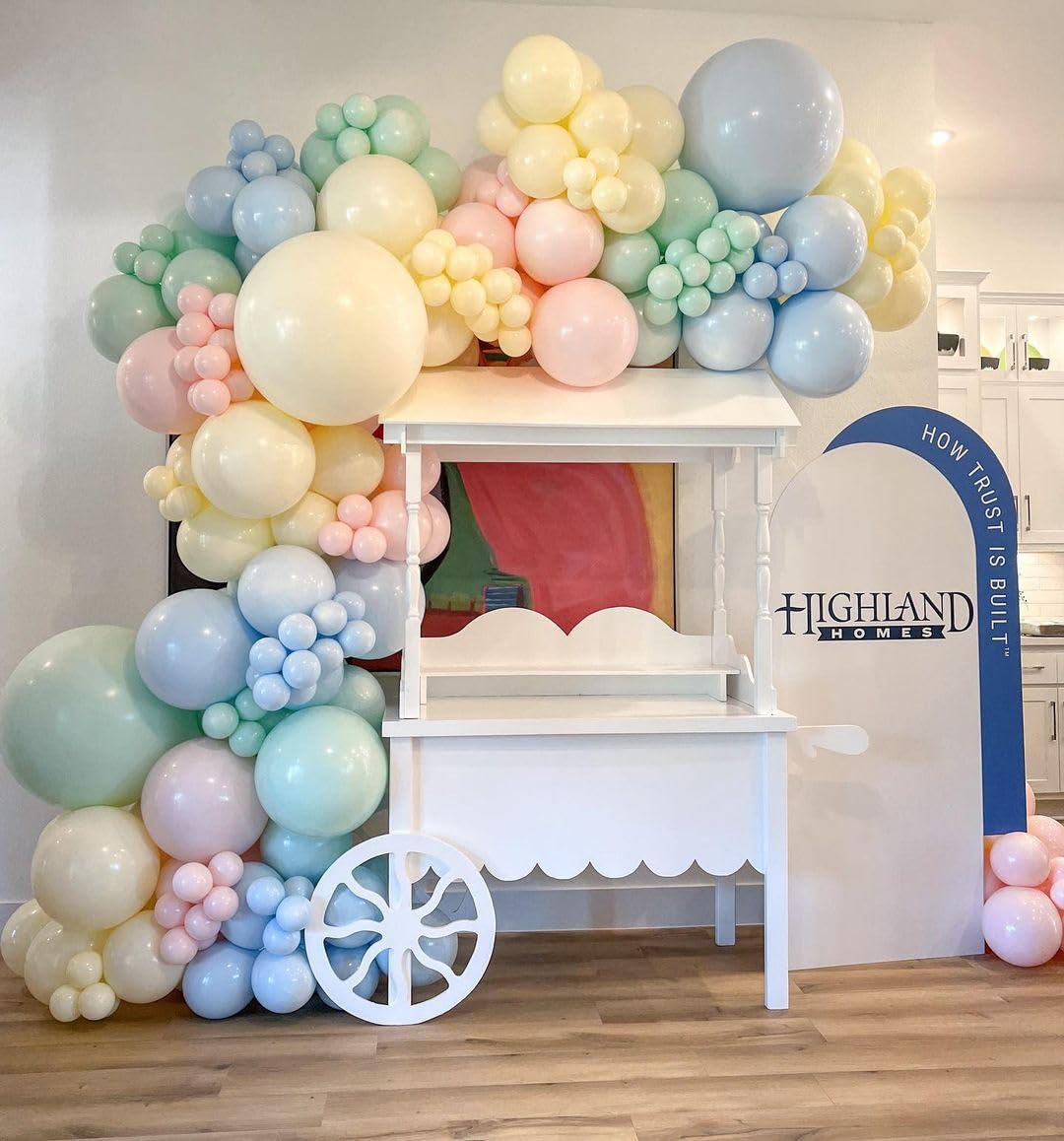 Bezente Pastel Balloons 18 Inch - 30 Pack Large Thick Macaron Balloons Big Round Multicolor Latex Balloons For Birthday Baby Sho