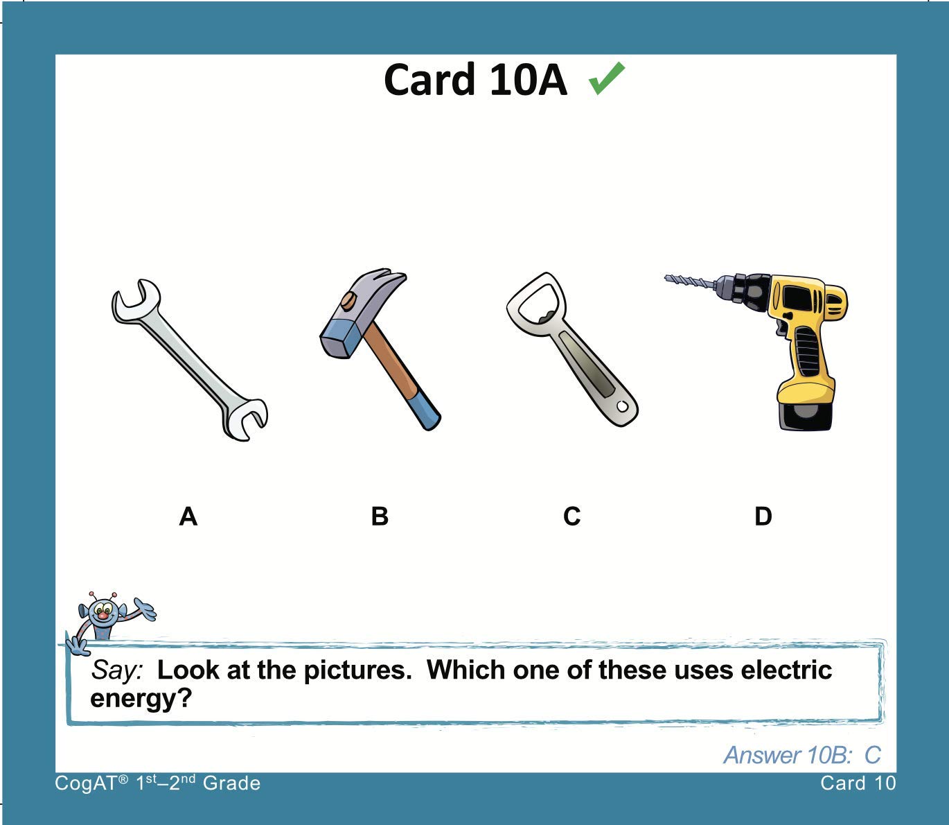Testingmom.Com Cogat Test Prep Flash Cards Grade 1-2 (Level 7-8) 140+ Practice Questions Tips For Higher Scores On The 1St-2Nd Grade Cogat Verbal & Non-Verbal