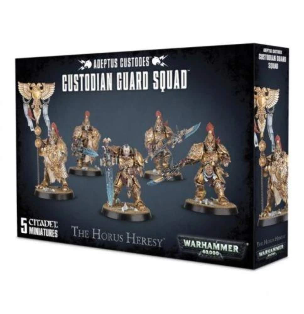 Games Workshop 99120108006 'Adeptus Custodes Custodian Guard Miniature Game,Black