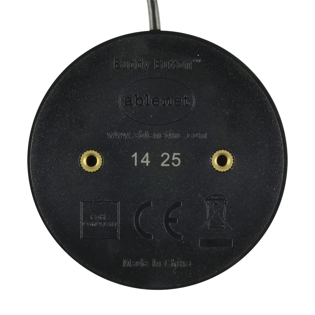 Ablenet Buddy Button Blue Switch - Large Tactile Assistive Technology Adaptive Switch Device For Accessibility - Product# 57600