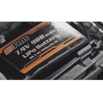 Fms Fcx18 Battery Rc Cars Parts Rc Crawler Rc Trucks Parts :Lipo Battery 2S 7.4V 900Mah For 1/18 Land Cruiser 80, Fcx18 K10, Fcx