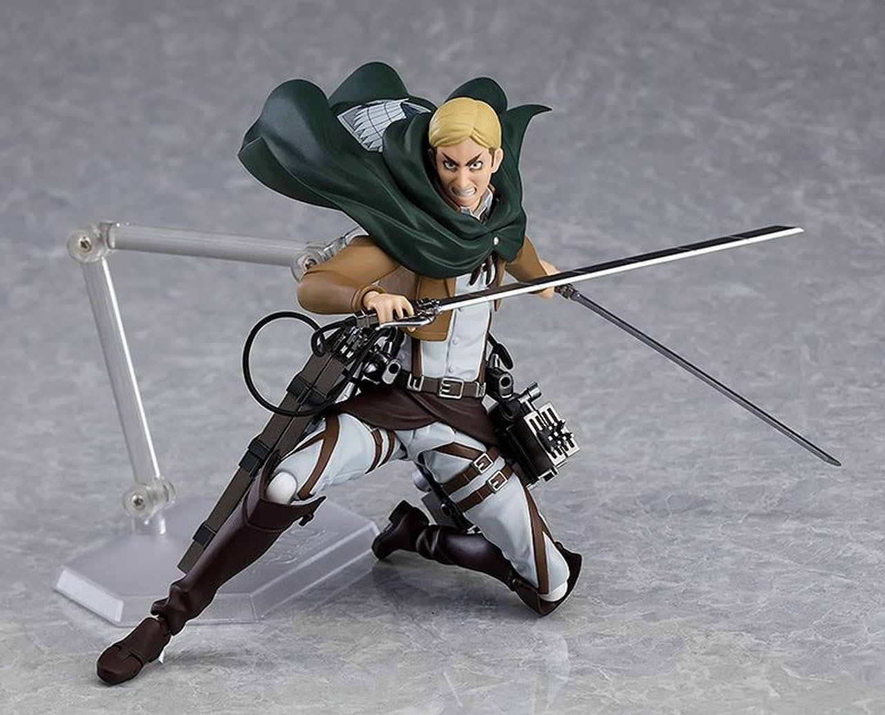 Max Factory Attack On Titan: Erwin Smith Figma Action Figure, Multicolor