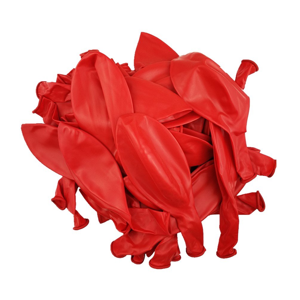 24Ct/Pack Giant Red Balloons - 18 Inch Latex Thick Balloons For Valentine'S Day, Birthday, Wedding, Festival, Event, Carnival Decorations