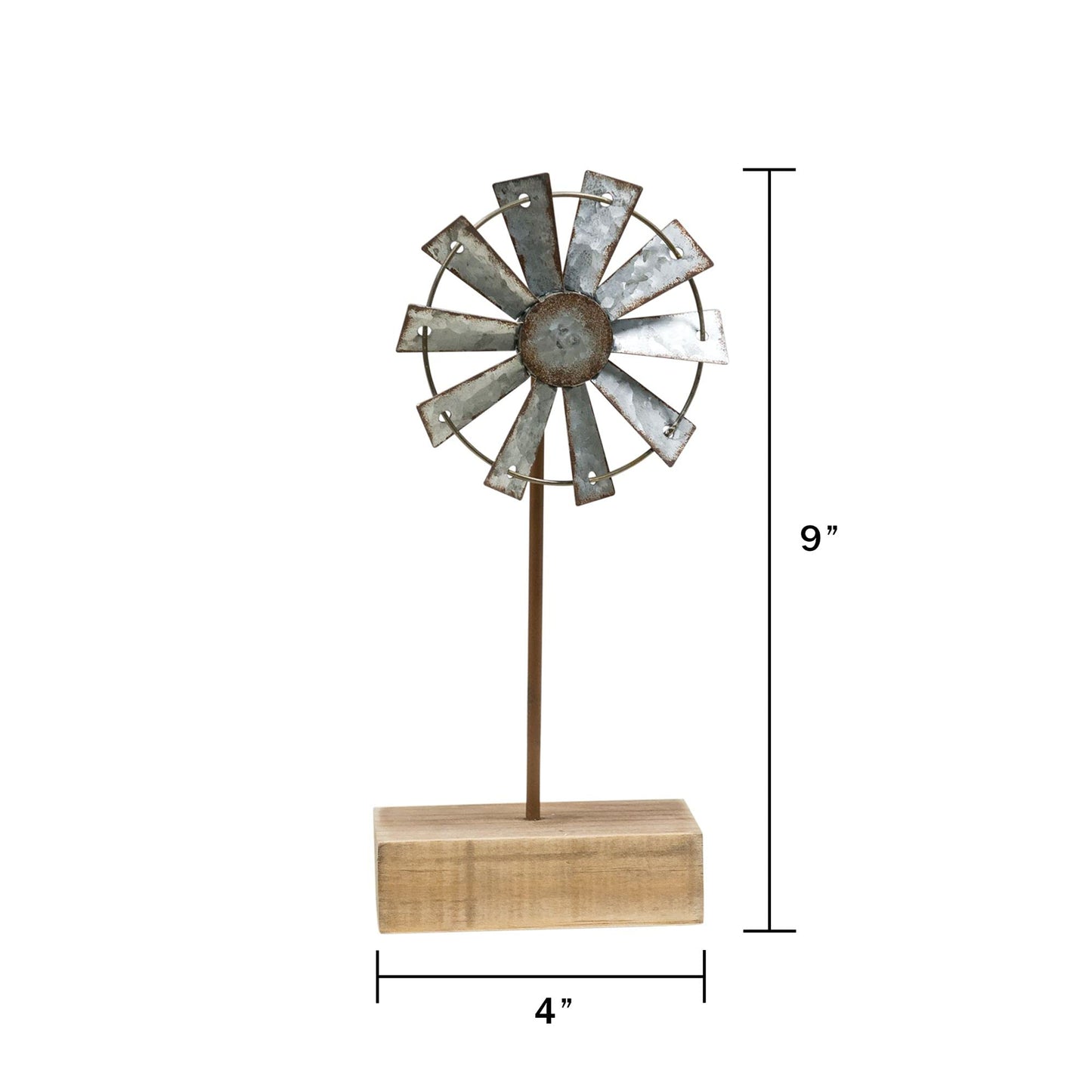 Windmill Finial - 9&Quot;