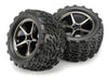 Traxxas 7174A 1/16 Scale Talon Tires Pre-Glued on Gemini Wheels (pair)