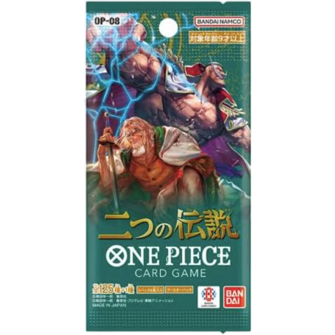Bandai | One Piece Booster Display - Two Legends (Op-08) | Trading Card Game Display | Ages 6+ | 2 Players | 20-30 Minutes Playi