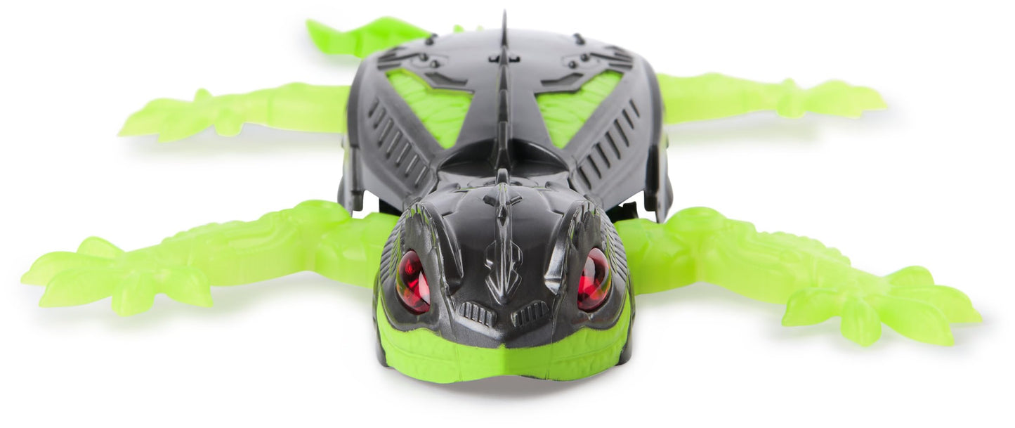 Hex Bots - Wallcrawler Gecko - Lagarto Geco Wall Climber - Rechargeable Remote Control Robot - 6070281 - Gift For 4 Years + - Ch