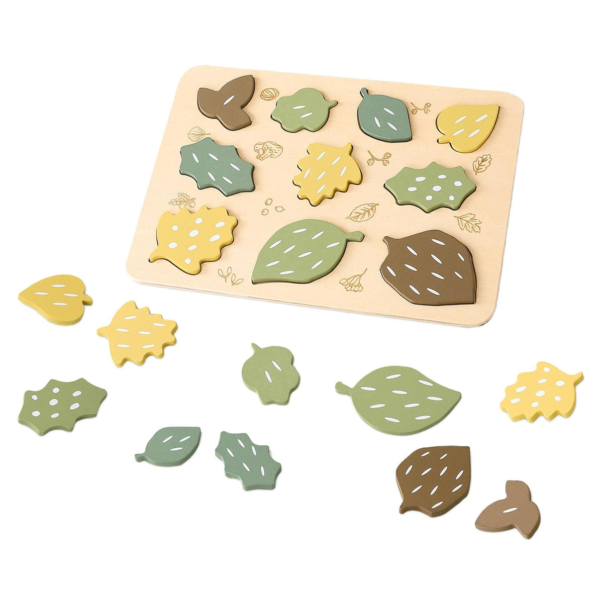 Loom Tree Leaf Jigsaw Puzzles Fine Motor Skill Sorting Puzzle For Girls Boys Toddlers | Toys For Baby | Developmental Baby Toys