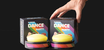 30 Second Dance Party - The Buttons (Pack Of Two) | Dance Party Button With Music | Gag Gifts | Office Toys