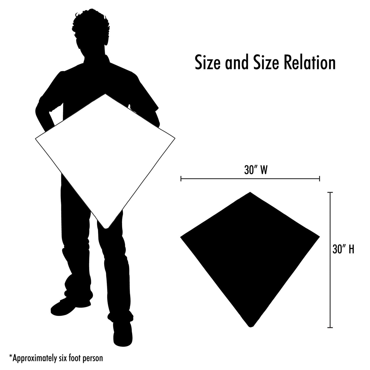 In The Breeze 3286 - Dolphin 30 Inch Diamond Kite - Fun, Easy Flying Kite