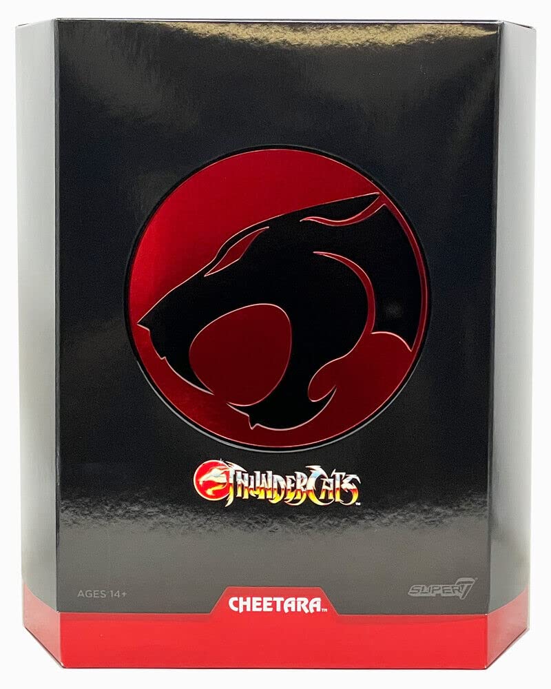 Super7 Thundercats: Cheetara The Super Speedy Ultimates Action Figure, Multicolor