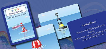 Nautical Flashcards - Iala Buoyage And Lights For Boating And Sailing