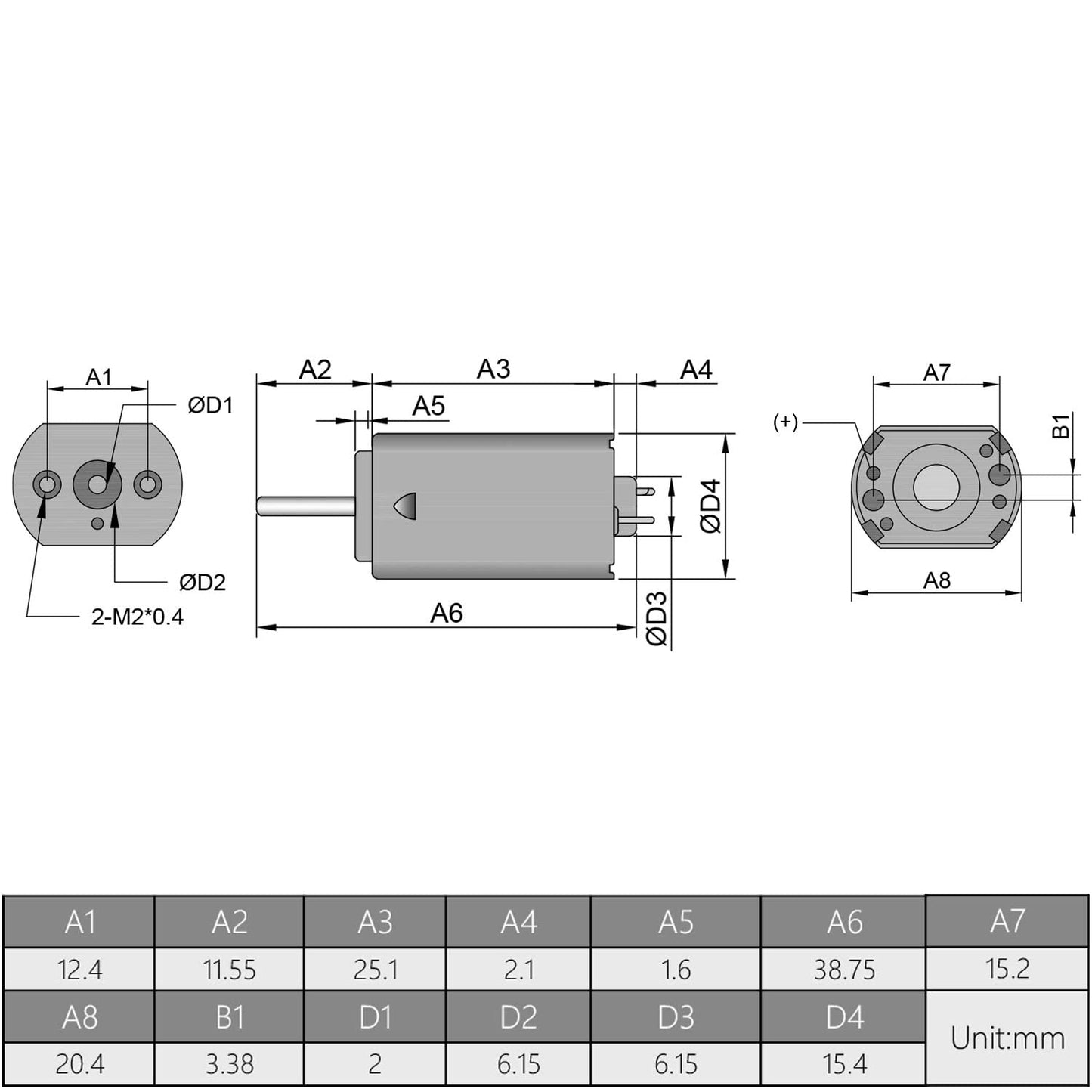 Fielect 5Pcs DC Motor 3-12V 9000RPM Electric Motor Micro Motor Mini Motor Round Shaft for RC Boat DIY Airplane Toys Model DIY Ho