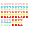 Laviesto 12Mm Game Replacement Marbles Balls,84Pcs Acrylic Game Balls For Board Game,Rainbow Bead Game,Color Sorting Toy,Marble Games (6 Colors)