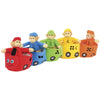 Constructive Playthings Toys Velour Bilingual Play & Learn Monkey Train For Kids