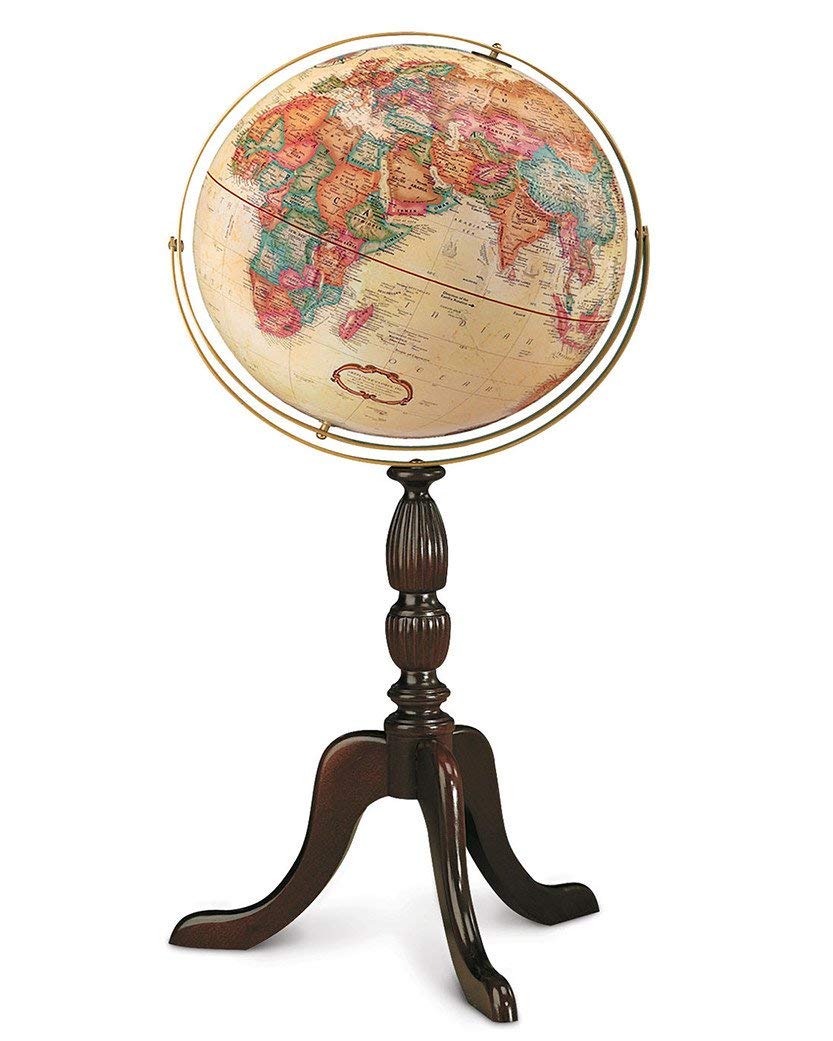 Replogle Globes 22818 16 Cambridge Globe, Antique Walnut