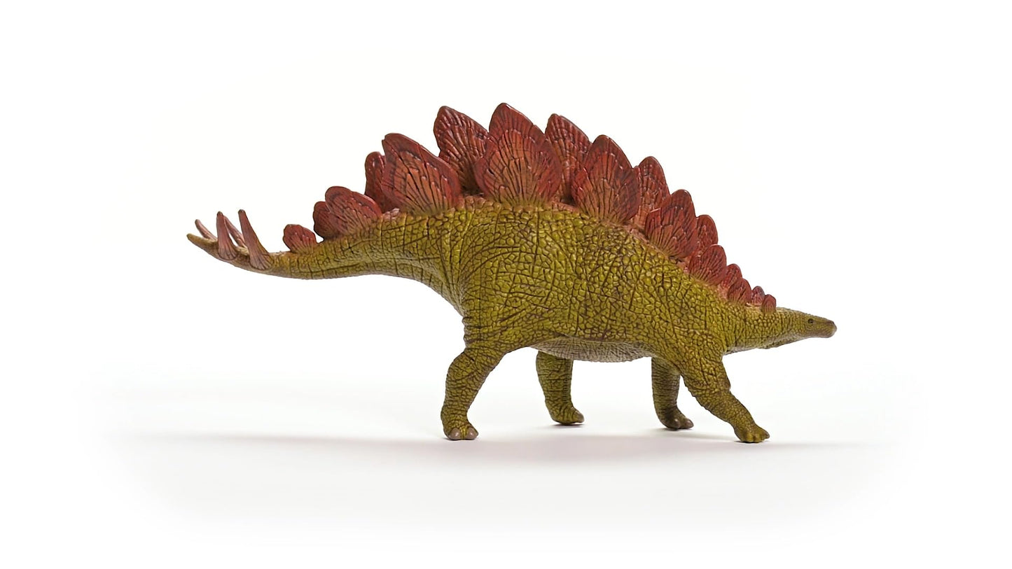 Schleich Dinosaurs New 2024 Dinosaur Stegosaurus Figurine