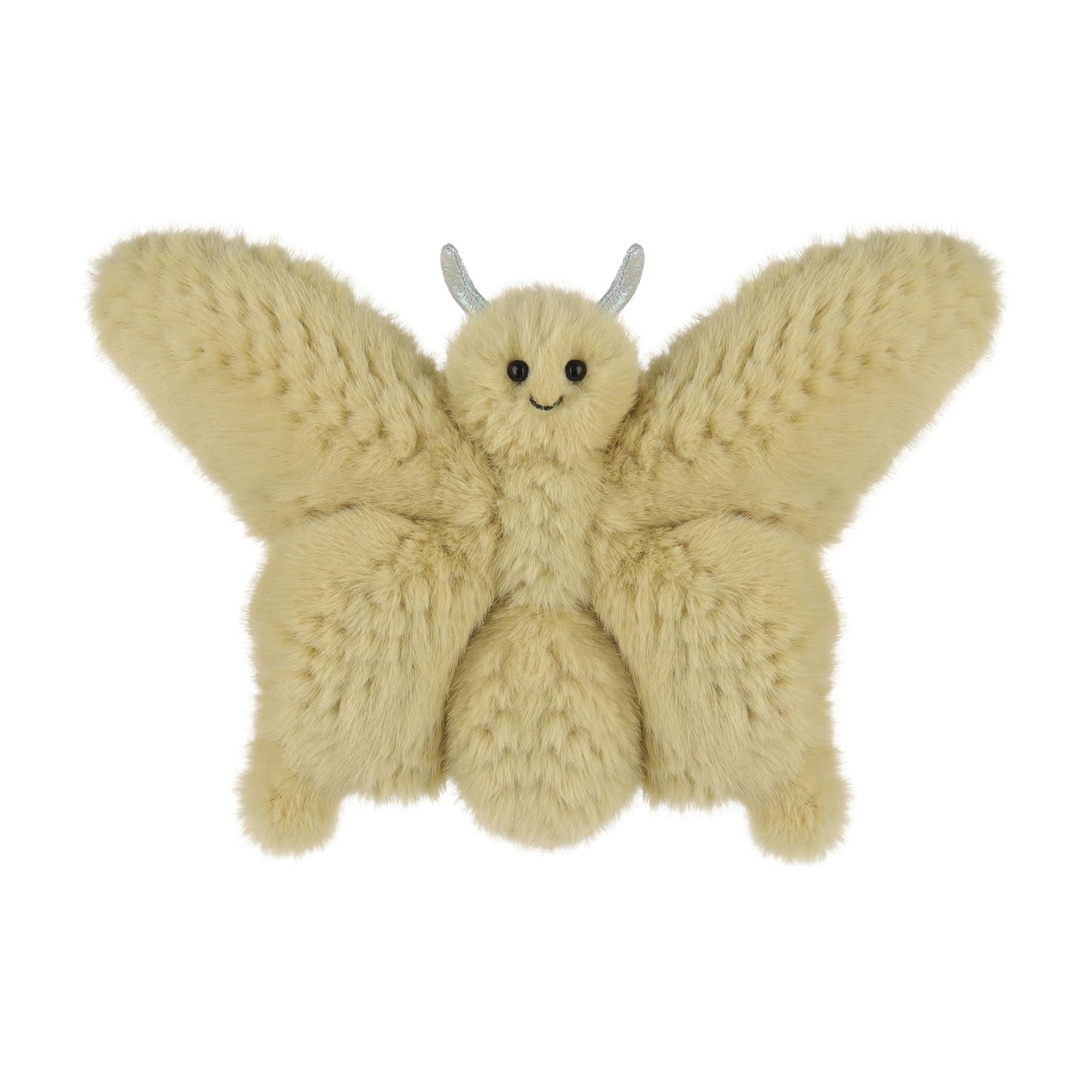 Apricot Lamb Butterfly Plush Stuffed Animals For Kids, Soft Cute Insect Plush Toys For Baby Girl And Boy, Fluffy Butterfly Green