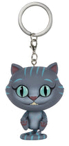 Funko POP Keychain Chessur Figure - Alice: Through The Looking Glass - White/Black/Pink Collectible Toy