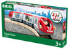 Brio World 33505 - Travel Train Set - Premium 5 Piece Wooden Toy Set For Toddlers | Ideal Birthday Compatible With All Brio Railway Toys