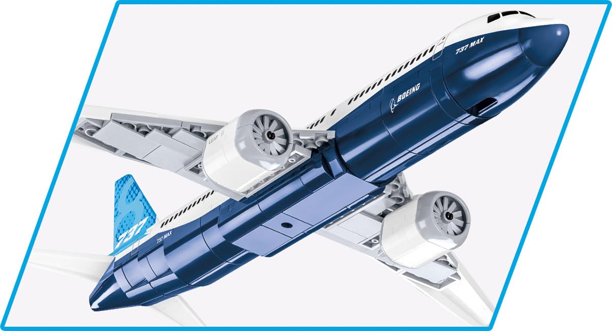 COBI Boeing 737-8™ Plane Model 26608 - Multicolored Plastic Building Set