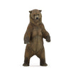 Papo Grizzly Bear Figure - Brown PVC Wild Animal Kingdom Model 50153