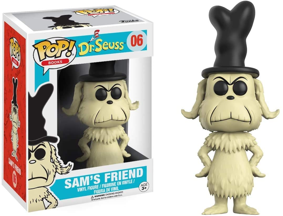 Funko Pop Books: Dr. Suess Sam'S Friend Toy Figure