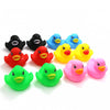 Novelty Place 12Pcs Assorted Rubber Duck Float Ducky Baby Bath Shower Toy - Colorful Mini Bath Duckies For Toddlers And Kids | Birthday Gift, Party Favor, Bathtub Decoration