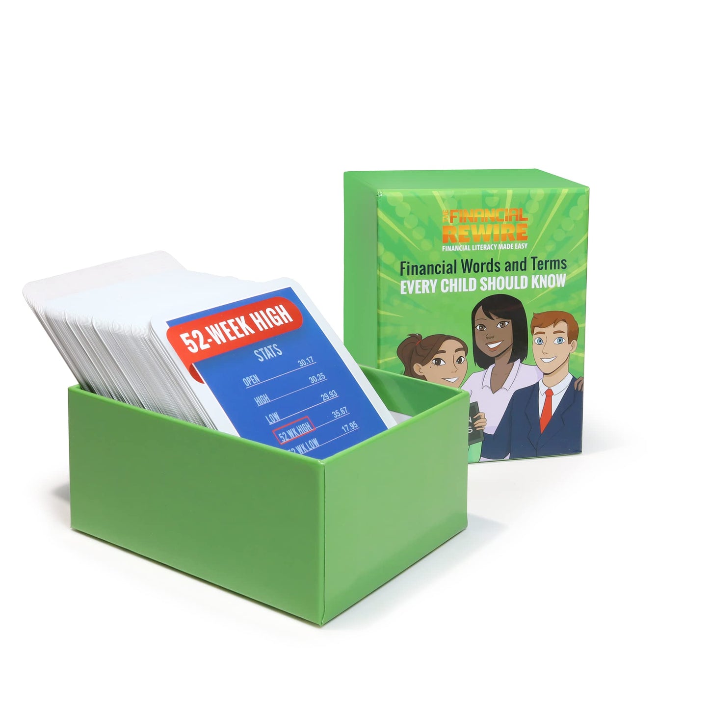 Financial Literacy Fun For Future Financially Literate Minds: 108 Flashcards Teaching Kids & Teens Financial Literacy & Essential Money Concepts – Engaging Education With Imagery, Fun And Educational