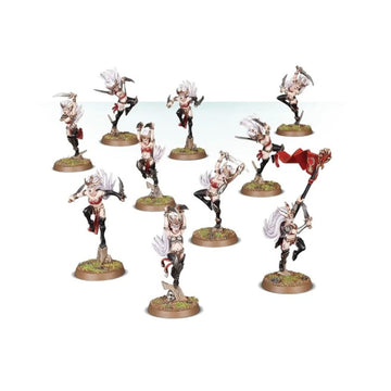 Games Workshop Warhammer AoS Daughters of Khaine Witch Aelves Unpainted Plastic Model GW-85-10