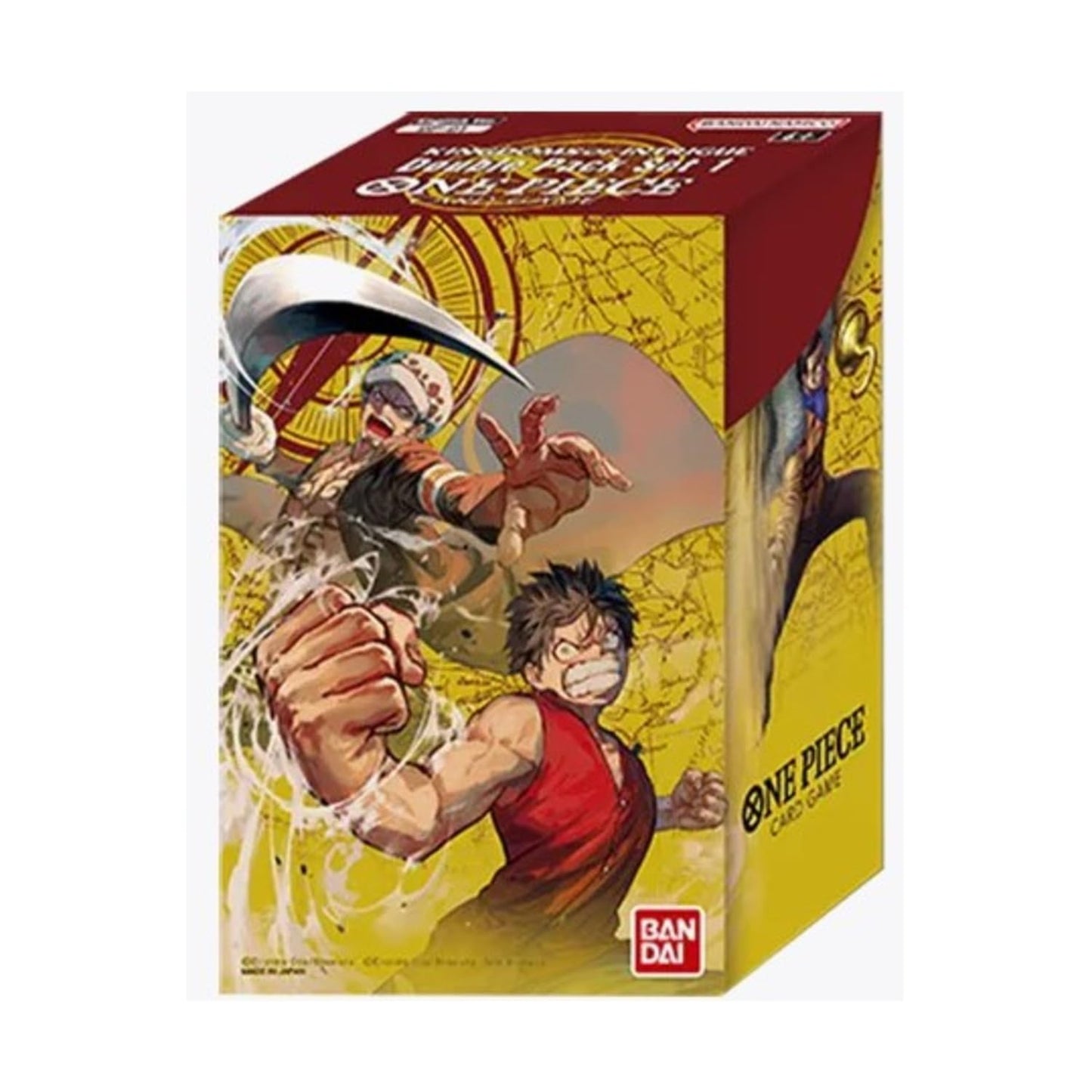 Bandai Namco Entertainment Bandai | One Piece Card Game: Booster Pack - Double Pack Set Vol.1 (Dp-01) | Trading Card Game | Ages 6+ | 2 Players | 20-30 Minutes Playing Time