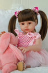 SCOM Lifelike Reborn Dolls Girl -20 Inch Realistic Baby Doll Newborn Baby Dolls