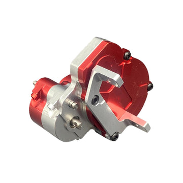 Rc Metal Transmission Center Gearbox Case With Gear For Fms Fcx18 Lc80 1/18 Rc Crawler Car Upgrades Parts Complete Gearbox Trans