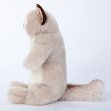 20'' Length Adorable Stuffed Animals Cat -Handmade Plush Soft Cat -Present Gift For Boys/Girls (Grey Ragdoll Cat)